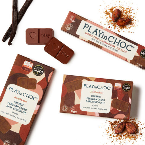 JustChoc Mahe Tume Šokolaad Peruu kakaost- 30g (3x 10g)