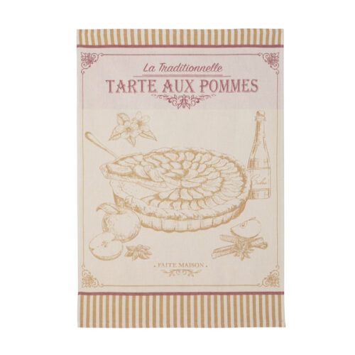 Coucke Köögirätik-Tarte aux pommes-100% puuvill, 50x75cm