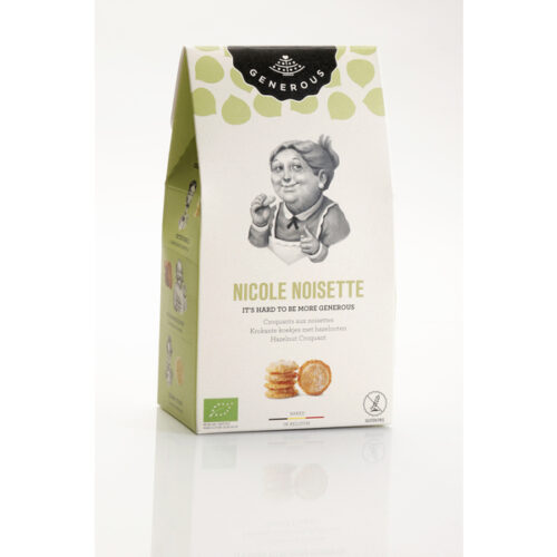 Generous mahedad Belgia - Nicole Noisette- sarapuupähklitega karamellised küpsised-100g, GV