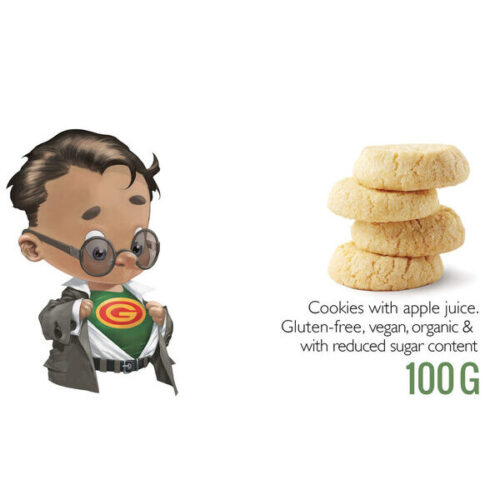 Generous mahedad Belgia - Apple Boy (Superman)- õunaküpsised- 100g, GV