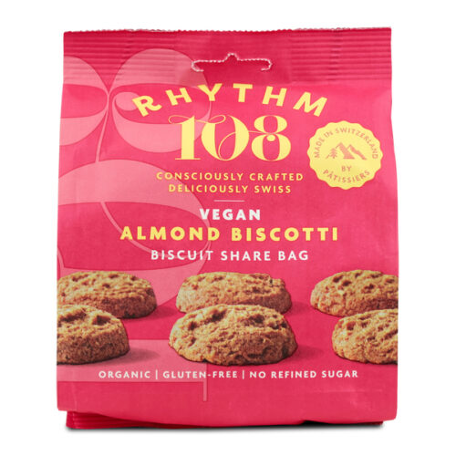 Rhythm108- Mahedad, Krõbedad Mandli "Biscotti" Küpsised- 135g